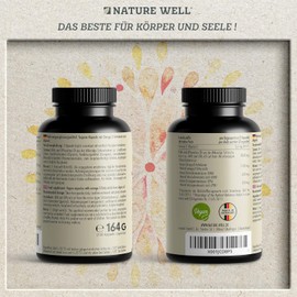 Omega-3 Vegan 120 Capsules High Dose, 2000 mg Omega-3 Algae Oil per Day with 600 mg DHA & 300 mg EPA, Vegan Omega from Sustainable Cultivation as a Fish Oil Alternative, Laboratory Tested with