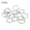 sourcing map 5/8" Split Lock Washer, 15Pcs Carbon Steel Spring