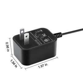 XWNV Replacement HHVK320J10 Charger Charging Cord Compatible with Black and Decker HHVK320J10 HHVK320J61 HHVK320JZ01 HHVJ315JD10 HHVJ315JMF71 Handheld Vacuum Power Adapter 90602522-01 Charger