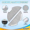 KEEPOW Mop Pads Accessories for Eureka E10s E20 Plus Robotic