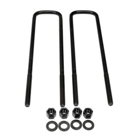 iiLentes 929-789 Rear Leaf Spring Axle U-Bolt Kit Compatible with Dodge Ram 2500 3500 1994-2002-9/16" X 3 in. X 15.75"