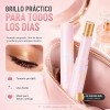 Sombra En Barra Dorada Glitter Para Ojos Haculier