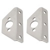 Areyourshop 2 PCS Windshield Wiper Repair Brackets Set For Peterbilt