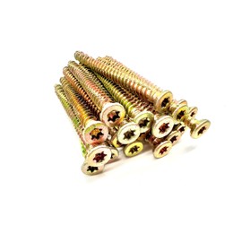 Concrete Screws (Pack of 20) Multi-Fix Countersunk 7.5mm TX Easy Drive (7.5 x 90mm)
