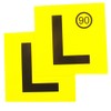 Magnetic Learner Driver Plates, 2 Pcs Magnetic License Plate L,