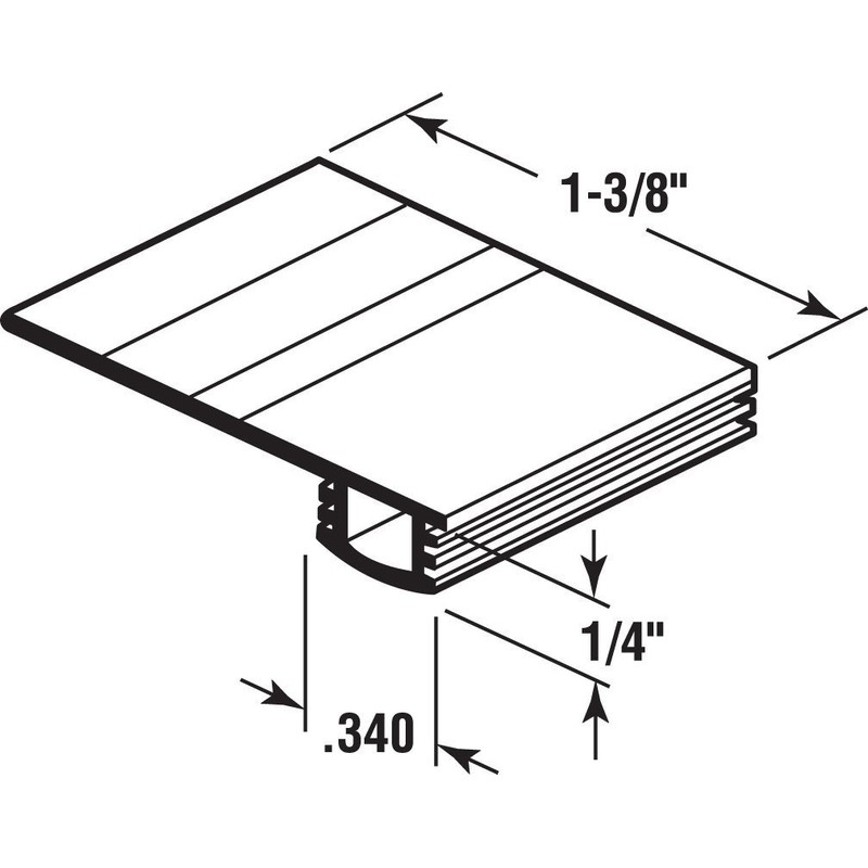 Prime-Line B 705 3/4 In. to 1-3/8 In. Wide, 7