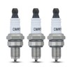 3 Piece Spark Plug Set, CMR7H Replacement Spark Plugs for