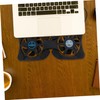 Gatuida Portable Notebook Cooling Pad 2 Fans Laptop Cooler Large