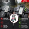 Waterproof Bike Phone Holder for Navigation – Touch Screen Handlebar