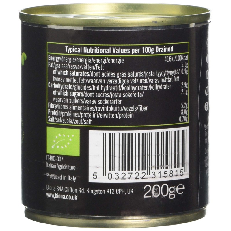 Biona Organic Edamame Beans, 200g
