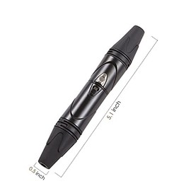 MFL. Conector de cable XLR de 3 pines macho y hembra con carcasa de níquel y contactos plateados, conector de micrófono, conector de audio, negro, 10 pares