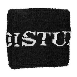 Disturbed Men's Asylum Athletic Wristband Black