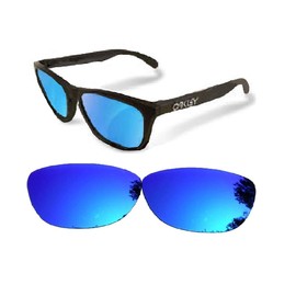 Galaxy Replacement Lenses for Oakley Frogskins Blue Color Polarized,