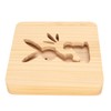 Wooden Carving Night Light Rabbit Shape Soft Light Eye Protection