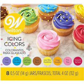 Genuine Import> Wilton Icing Color Set of 8 Colors