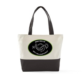 CafePress Marching Band Drill Chart Canvas Tote Top Zipper Closure