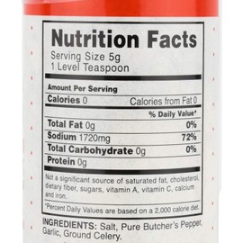 Moir's Steak Salt All Purpose Seasoning Also For Chicken Vegetables Salads Eggs 5.5 oz