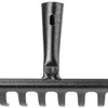 KADAX Garden Rake without Handle, Steel Garden Rake, Lawn Rake