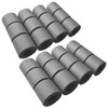Curtain Spacers for Eyelet Curtains, 24 Pcs Black Curtain Separators,