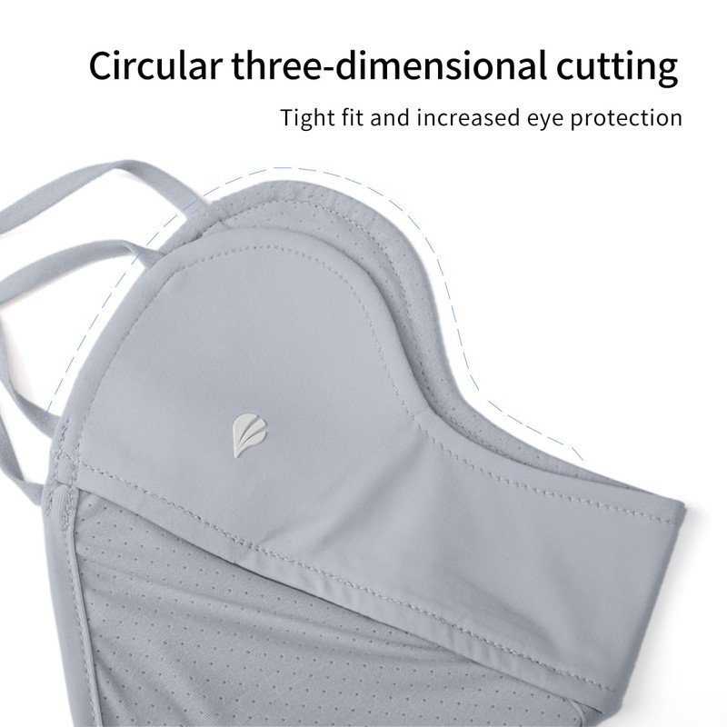 SPGOLF UPF 50+ Sun Protection Face Mask, UV Neck Gaiter