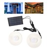 Outdoor Solar Lights IP65 Waterproof Energy Conservation 2 Headed Infrared