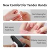 Electric Nail Clippers for Seniors,Upgraded 3 in 1 Electric Automatic