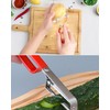 MYGLOAR Pack of 2 Tomato and Kiwi Peelers, Vegetable Peeler,