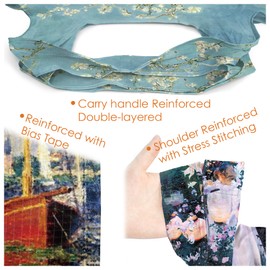 BeeGreen Cat Teal Gift for Women Shopping Bags for Groceries Large Grocery Tote Organizer Foldable Basket Bulk Reusable Bag for Travel Gift Bags Cloth Heavy Duty Washable Packable