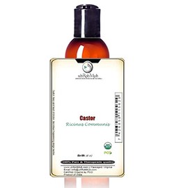 uh*Roh*Muh Pure Organic Castor Oil | USDA Certified Caster Oils in Plastic Bottle | Cold Pressed Caster Oil For Hair Growth, Eyelashes, Eyebrows & Skin | India | 16 Fl Oz
