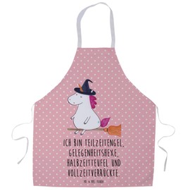 Mr. & Mrs. Panda Cooking Apron Unicorn Witch Gift Cooking Apron Men Funny Cooking Apron for Men Wife Baking Apron Women