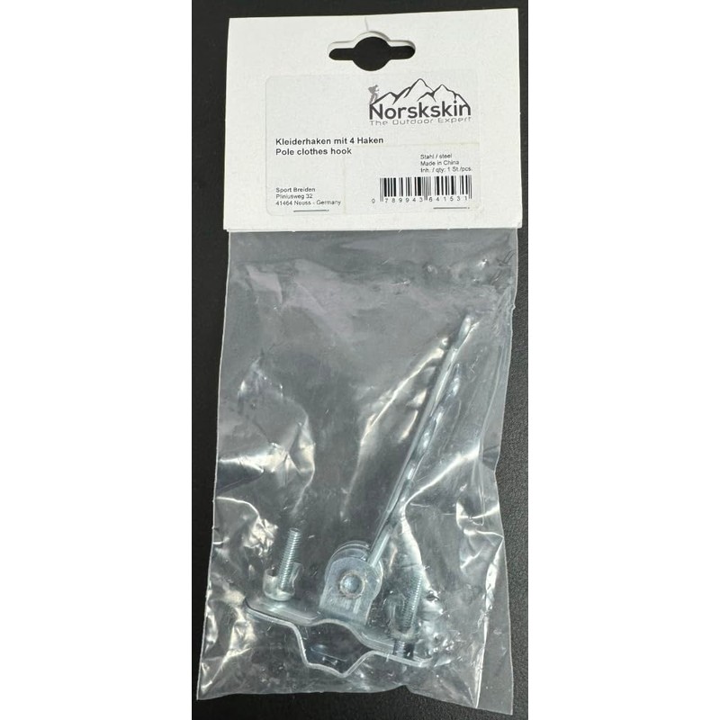 Norskskin Clothes Hook Screw Hook for Camping Tent or Caravan