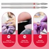10 Pcs Flame Bit for Nail Drill Professional Cuticle Nail