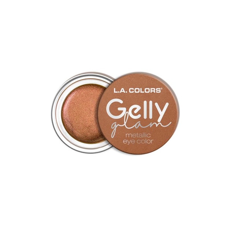 L.A. COLORS Glitzy Girl Gelly Glam Metallic Eye Color, Makeup