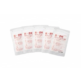 New Concentrated Saracia Extract Grains 300 Day Supply (60 Day Supply), Set of 5, Saracia Extract, 11.8 oz (350 mg) per Capsule