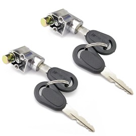 2 x Motorcycle E-Bike Electronic Bicycle Scooter Cylinder Lock Ignition Switch Anti-Theft Security Lock with 4 Keys