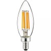 ECO 6 Bulb, 4W,E12 LED, Daylight 5000K, Chandelier Light Bulb,
