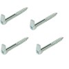 Screw Hooks with Cross Slot Heavy Duty Galvanised Steel Self