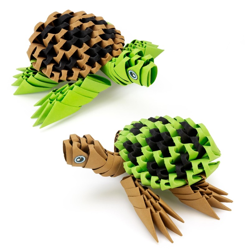 House of Marbles Turtles Origami Paper Craft Set
