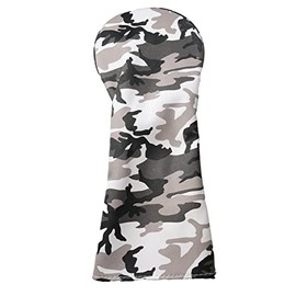 Driver (460cc Compatible) Camo Headcover Wood Cover (Green)