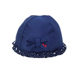 MIKI HOUSE 12-9108-959 Swim Cap, Swimming Hat, Pool, Swimming, UV Protection, For Girls, Babies, Kids, Babies, navy