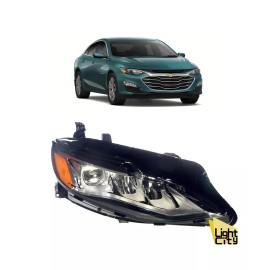 Aftermarket Products For 2019-2024 Chevy Malibu Premier Passenger Side FULL LED Headlight Assembly RH