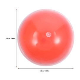 Veemoon 50pcs Empty Vending Machine Capsules Ball, 1.5 Inch Refillable Gumball Machine Capsules Plastic Ball Candy Container Mini Party Favor Egg for Festival Birthday DIY Craft Macaron Color