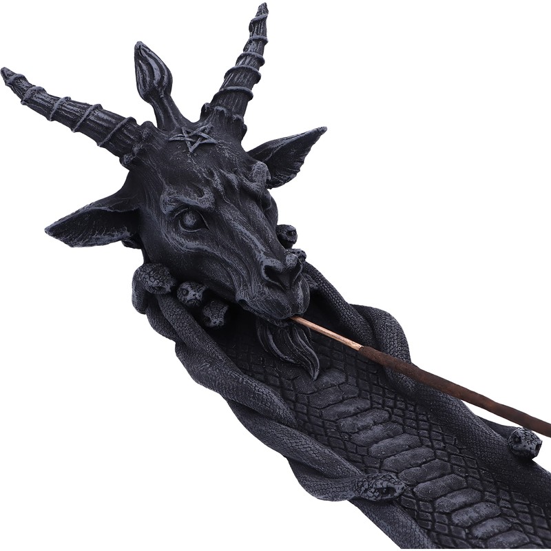Nemesis Now Baphomet's Scent Incense Holder 29.2cm, Black