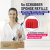 Moku Home Replacement Scrubber Refill for Extendable Tub Tile Shower