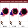 1 Set Magic Change Bag Twisting Tricks Bag with Magic