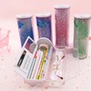 NBX Pencil Cases Multifunctional Standing Quicksand Pencil Case Organizer Double