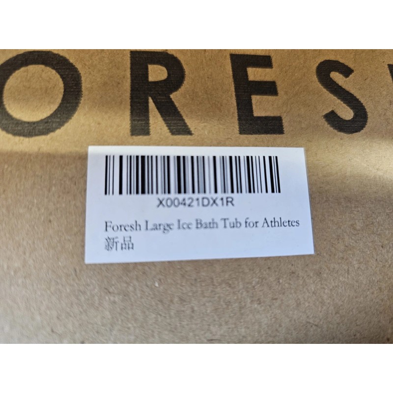 Foresh Ice Bath Tub Foresh Foldable bath tub