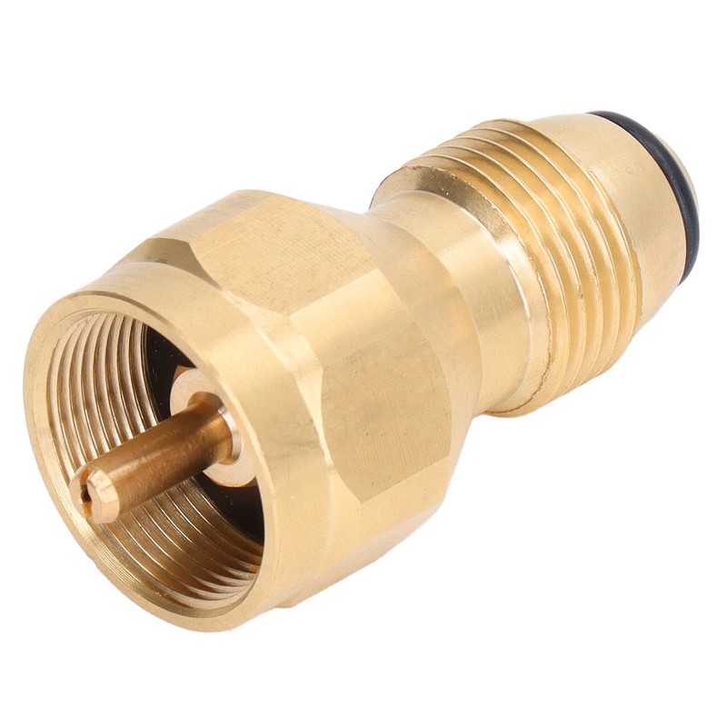 Kadimendium Propane Tank Refill Adapter 1LB Solid Brass Universal Mini