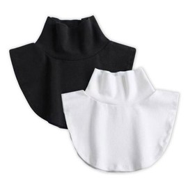 Faux Layered Turtleneck Neck Warmer 2 Colors LM-0779 / 페이크 레이어드 목폴라 넥워머 2color LM-0779
