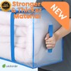 Pack of 2 Grey&Clear Heavy Duty Extra Large Moving Bags